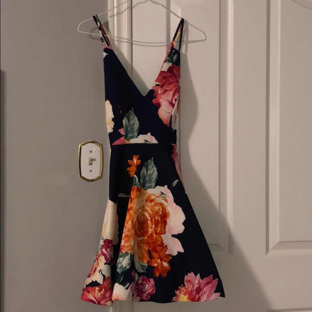 Midi flower dress